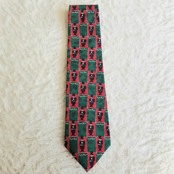 Vintage Wembley Ebenezer Scrooge HumBug Christmas Tie - Picture 2 of 8